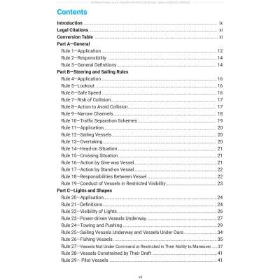 International & U.S. Inland Navigation Rules - Enhanced Amalgamated Version