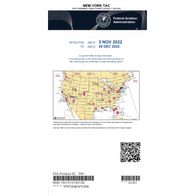 Terminal Area Charts (TAC) :FAA Chart:  VFR TAC NEW YORK