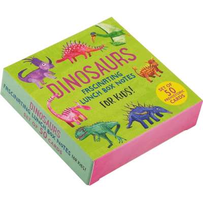 Dinosaurs: Fascinating Lunch Box Notes for Kids! (Set of 60 Cards)