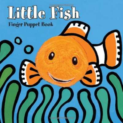Kids Books about Fish & Sea Life :Little Fish: Finger Puppet Book