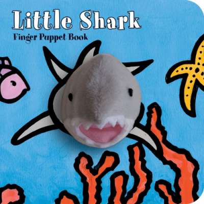 Kids Books about Fish & Sea Life :Little Shark: Finger Puppet Book