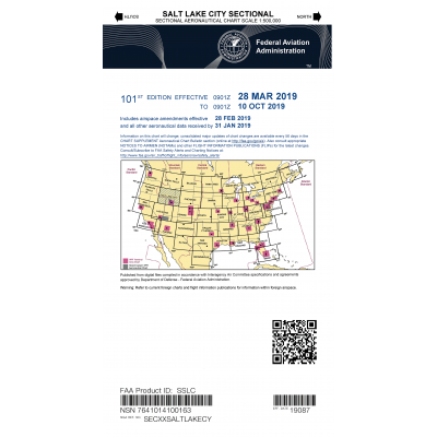 FAA Aeronautical Charts :FAA Chart:  VFR Sectional SALT LAKE CITY