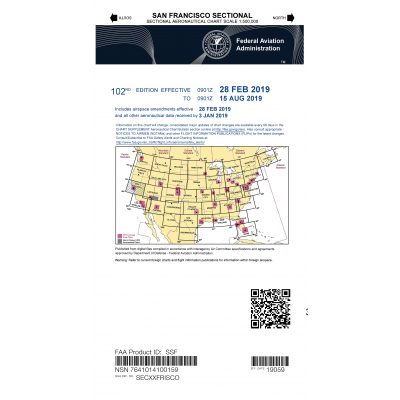 FAA Chart:  VFR Sectional SAN FRANCISCO