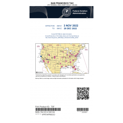 FAA Chart:  VFR TAC SAN FRANCISCO