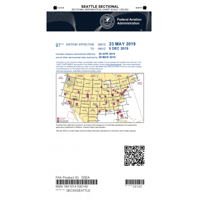 FAA Aeronautical Charts :FAA Chart:  VFR Sectional SEATTLE