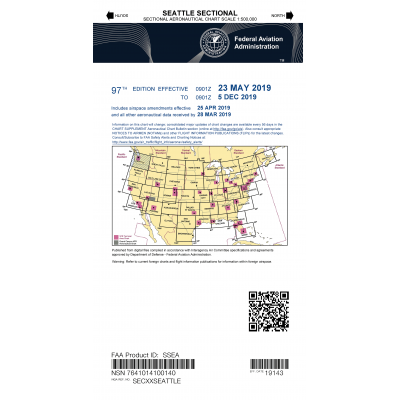 FAA Chart:  VFR Sectional SEATTLE