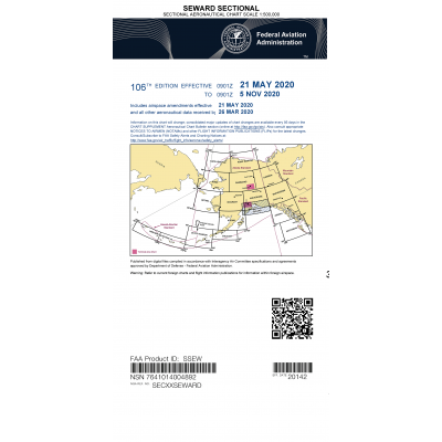 FAA Chart: VFR Sectional SEWARD