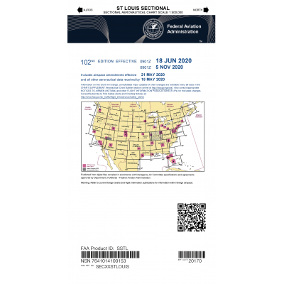 FAA Aeronautical Charts :FAA Chart:  VFR Sectional ST LOUIS