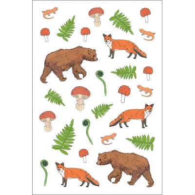 Nature Anatomy Sticker Book: A Julia Rothman Creation; More than 750 Stickers