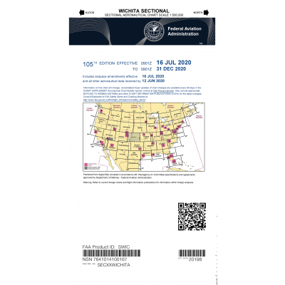 FAA Aeronautical Charts :FAA Chart:  VFR Sectional WICHITA