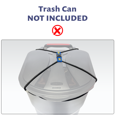 Doggy Dare TRASH CAN LOCK fits 30-40 Gallon Trash cans (MEDIUM)