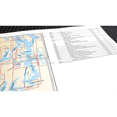 U.S. Region Chartbooks & Cruising Guides :Long Island Sound Chart Atlas (12 x 18 spiral-bound)