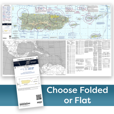 FAA Chart: TAC PUERTO RICO & VIRGIN ISLANDS / GULF OF MEXICO AND CARIBBEAN Planning Chart