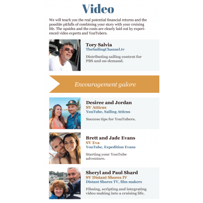 Storytelling for Sailors Video Seminar (USB Drive or Streaming Video)