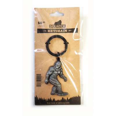 Sasquatch, Yeti, Bigfoot - Sculpted Pewter Keychain