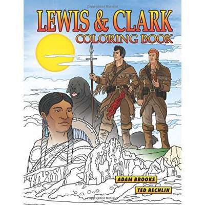 Coloring Books :Lewis & Clark Coloring Book