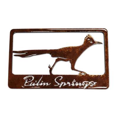 Roadrunner w/Palm Springs MAGNET