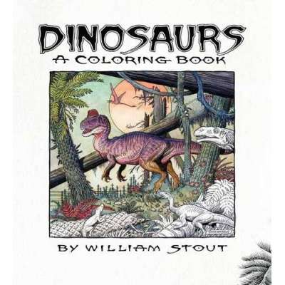 Dinosaur Books for Children :Dinosaurs: A Coloring Book