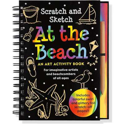 Scratch and Sketch: At The Beach