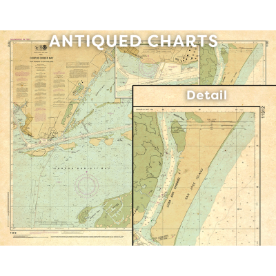Pacific Coast NOAA Charts :NOAA Chart 530: North America West Coast San Diego to Aleutian Islands and Hawai'ian Islands