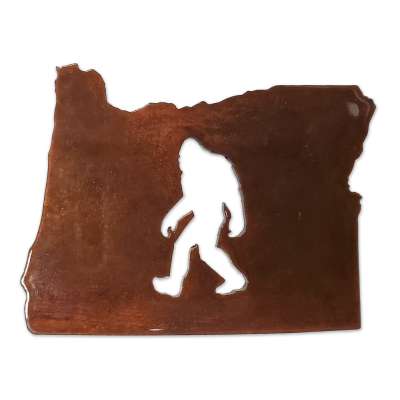 Oregon Bigfoot Magnet - Bigfoot Gift