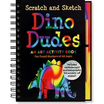 Scratch and Sketch: Dino Dudes
