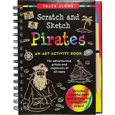 Pirate Books and Gifts :Scratch & Sketch Pirates