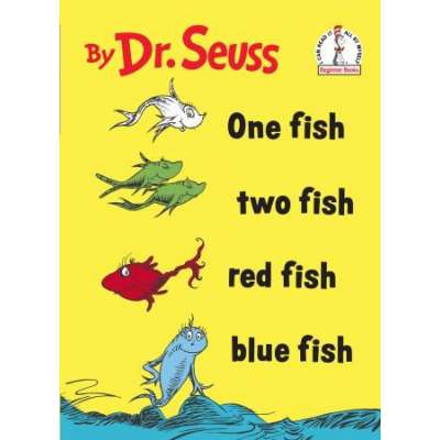 One Fish, Two Fish, Red Fish, Blue Fish (Hardcover)