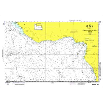 NGA Chart 105: Freetown to Luanda