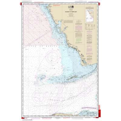 HISTORICAL NOAA Chart 1113A: Havana to Tampa Bay (Oil and Gas Leasing Areas)