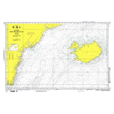 NGA Chart 112: Waters Betw. Greenland and Iceland