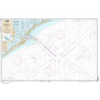 HISTORICAL NOAA Chart 11323: Approaches to Galveston Bay