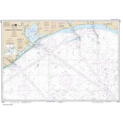NOAA Chart 11330: Mermentau River to Freeport