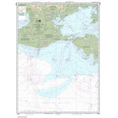 HISTORICAL NOAA Chart 11349: Vermilion Bay and approaches