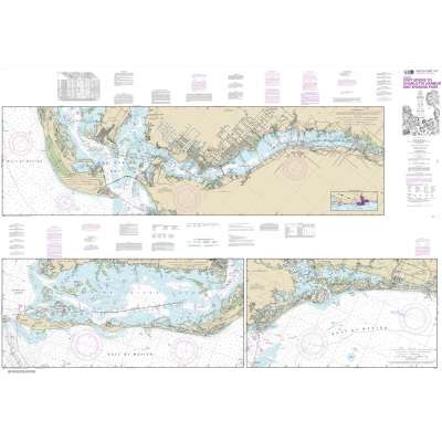 HISTORICAL NOAA Chart 11427: Intracoastal Waterway Fort Myers to Charlotte Harbor and Wiggins Pass