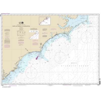 NOAA Chart 11520: Cape Hatteras to Charleston