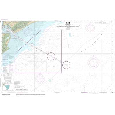 HISTORICAL NOAA Chart 11528: Charleston Harbor Entrance and Approach