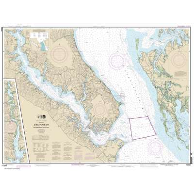 NOAA Chart 12264: Chesapeake Bay Patuxent River and Vicinity