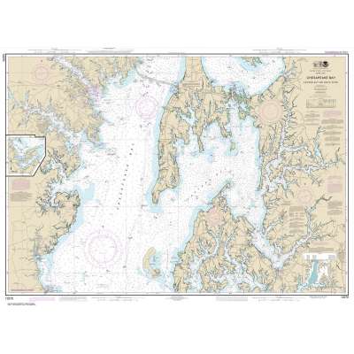 NOAA Chart 12270: Chesapeake Bay Eastern Bay and South River; Selby Bay