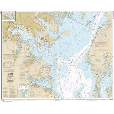 HISTORICAL NOAA Chart 12278: Chesapeake Bay Approaches to Baltimore Harbor