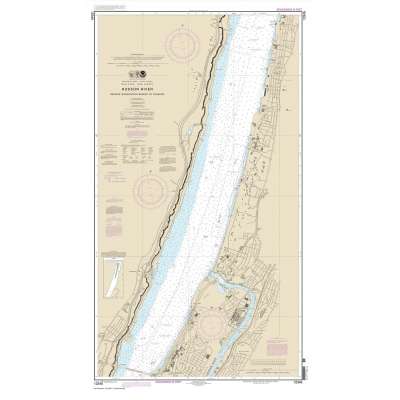 NOAA Chart 12345: Hudson River George Washington Bridge to Yonkers