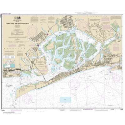 HISTORICAL NOAA Chart 12350: Jamaica Bay and Rockaway Inlet