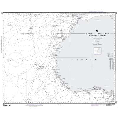 NGA Chart 125: North Atlantic Ocean Southeastern Sheet