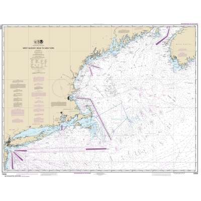 NOAA Chart 13006: West Quoddy Head to New York