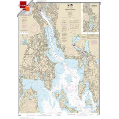 HISTORICAL NOAA Chart 13224: Providence River and Head of Narragansett Bay