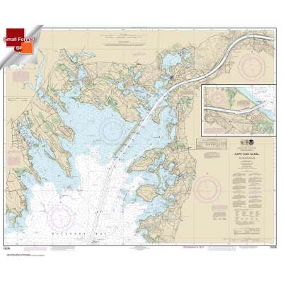 HISTORICAL NOAA Chart 13236: Cape Cod Canal and Approaches