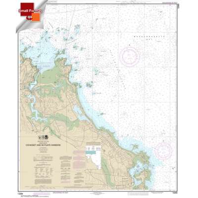 HISTORICAL NOAA Chart 13269: Cohasset and Scituate Harbors