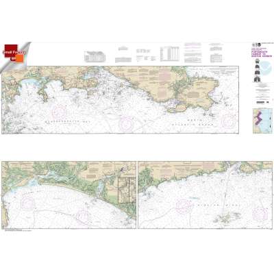 HISTORICAL NOAA Chart 13274: Portsmouth Harbor to Boston Harbor; Merrimack River Extension