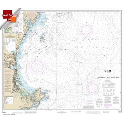 HISTORICAL NOAA Chart 13278: Portsmouth to Cape Ann; Hampton Harbor