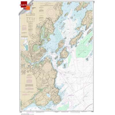 HISTORICAL NOAA Chart 13292: Portland Harbor and Vicinity